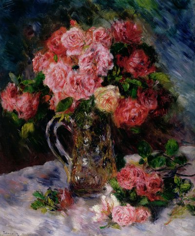 Roses, c.1879 by Pierre Auguste Renoir